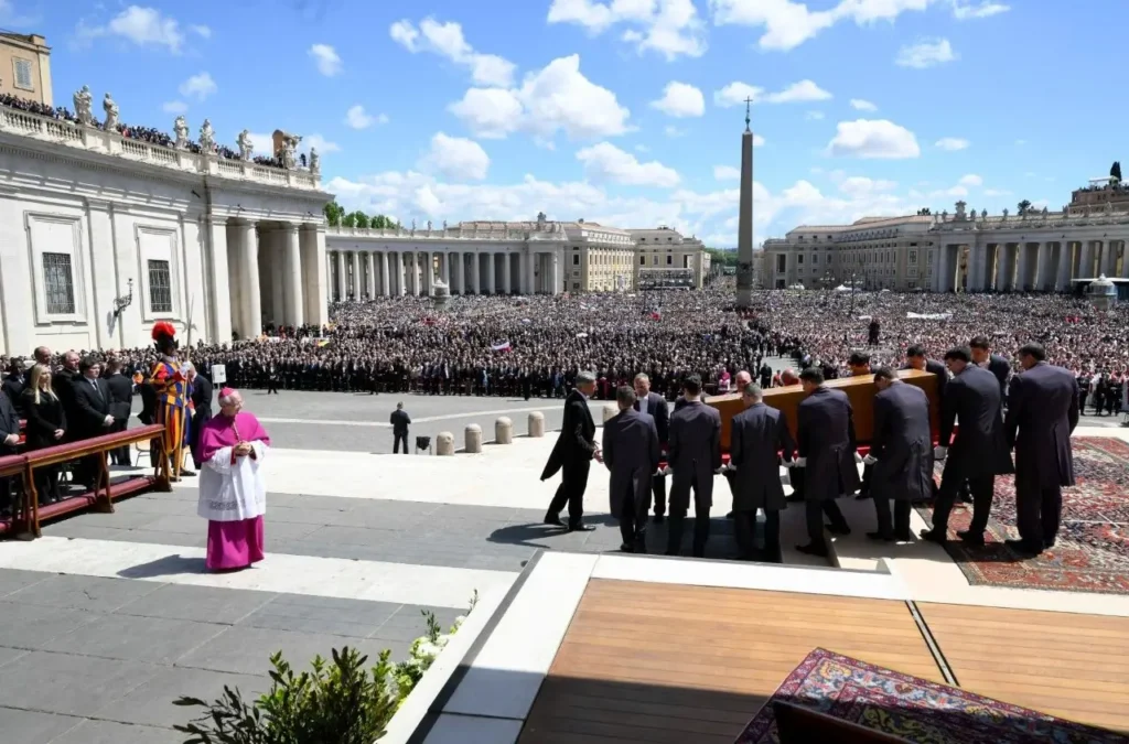 Pożegnanie papieża franciszka