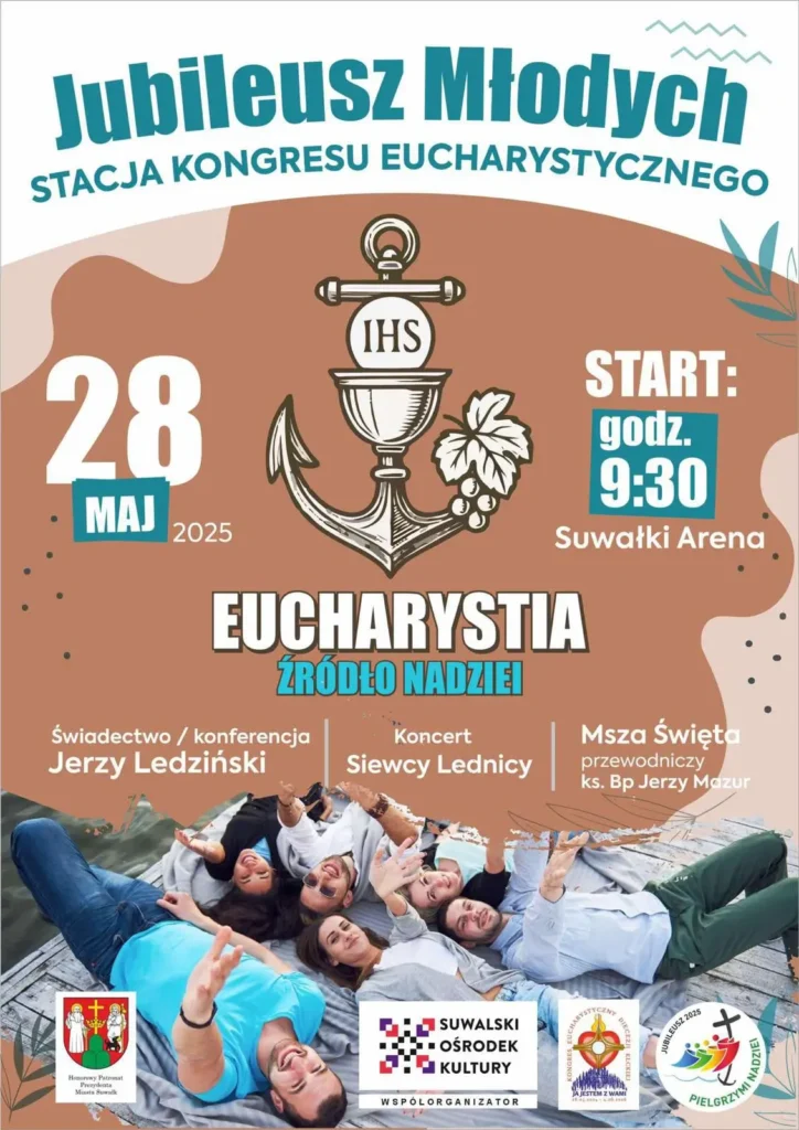 plakat suwalki jubileusz młodych