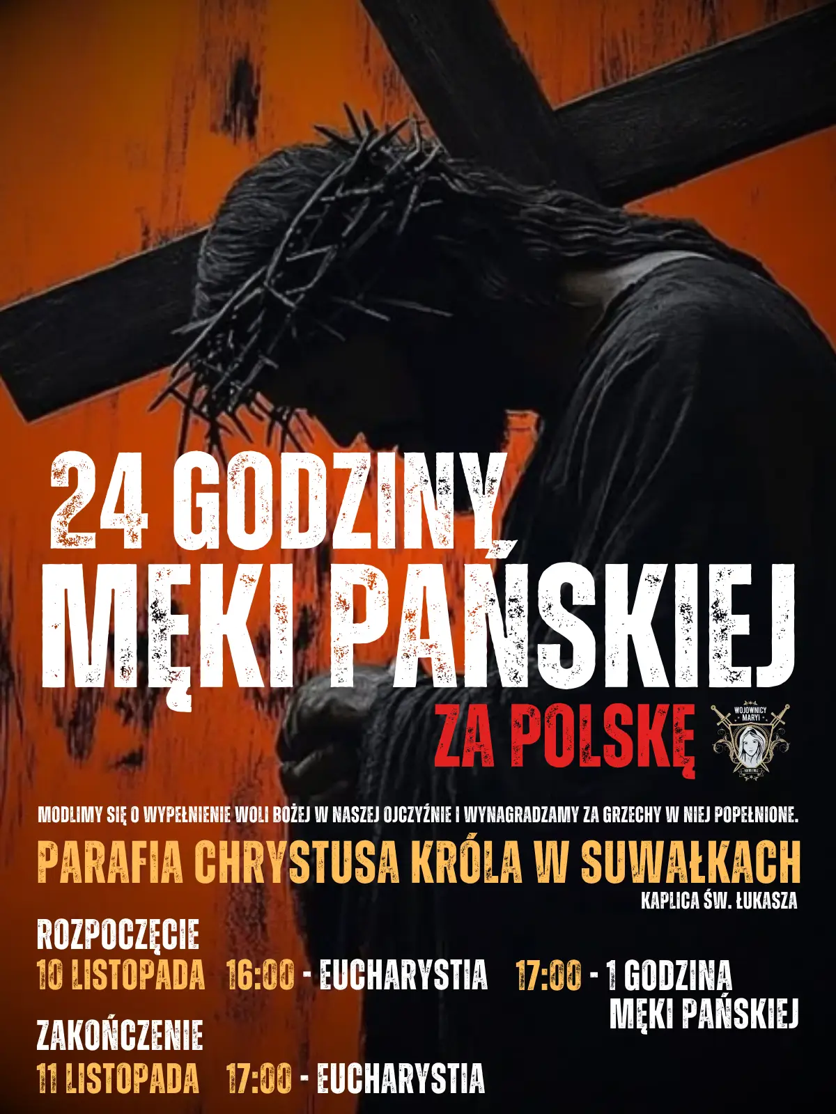 plakat męka pańska